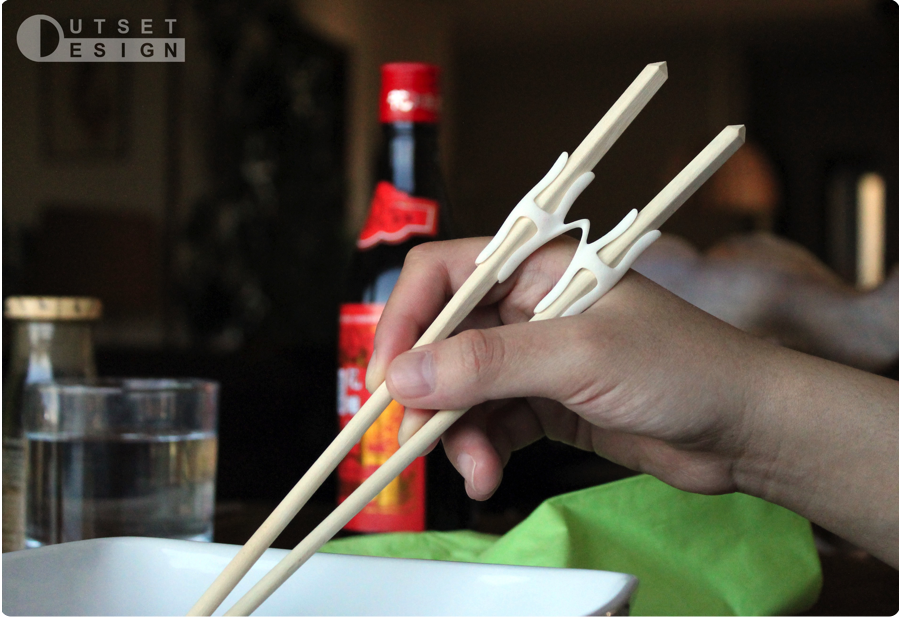 Outset Design Universal Chopsticks Helper Holder